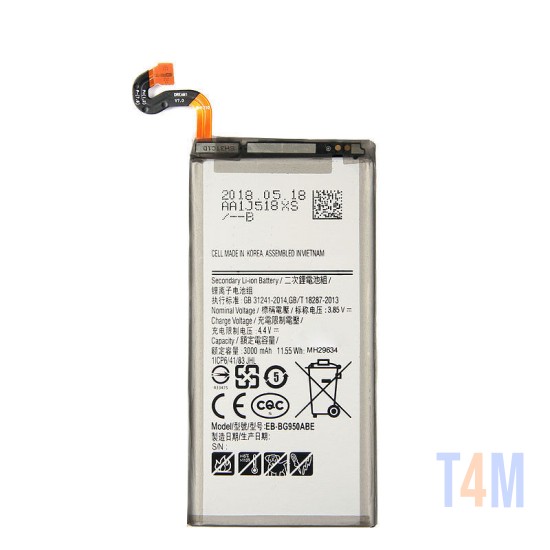 Bateria EB-BG950ABE para Samsung Galaxy S8/G950 3000mAh